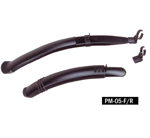 Strasser Komponenten Steckschutzblech - Set,  24"-26", schwarz