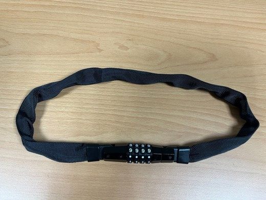 Strasser Komponenten Kettenschloss mit Zahlen, 60cm