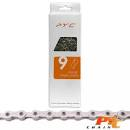 PYC Kette 9-fach, MTB, silber