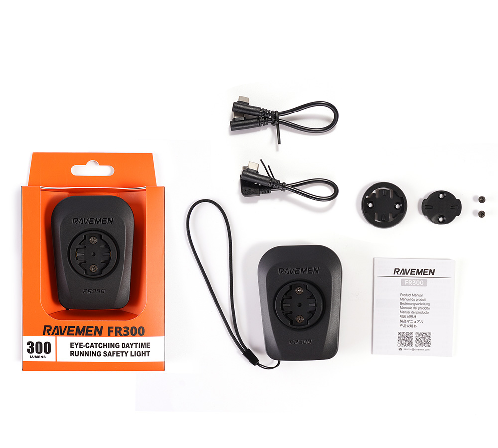 Ravemen FR 300 USB Fahrradlicht für GARMIN/WAHOO  computers
