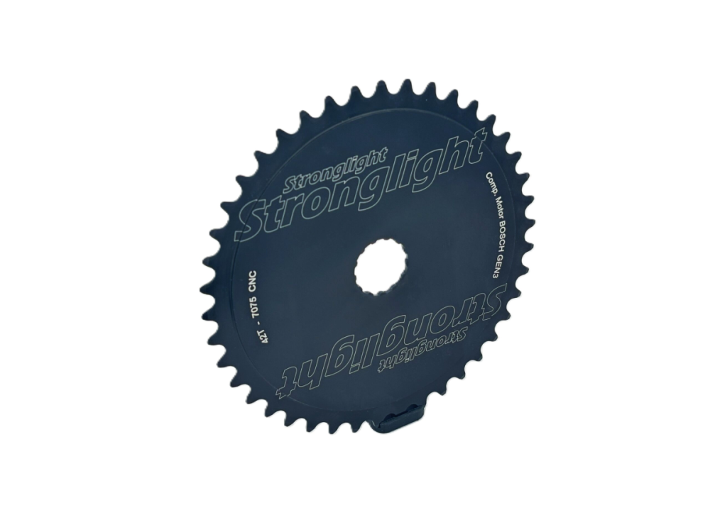 Stronglight Kettenblatt KOMP. BOSCH 3. GENERATION + HEBIE CHAINGLIDER, 42T, DIREKTMONTAGE