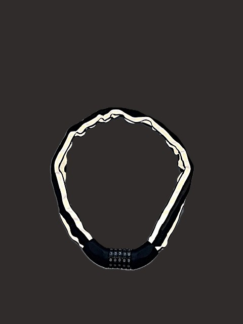 Strasser Komponenten S'Chetteschloss mit Zahlen, reflektierend