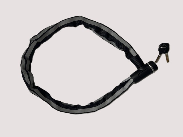 Strasser Komponenten S'Chetteschloss mit Schlüssel, reflektierend